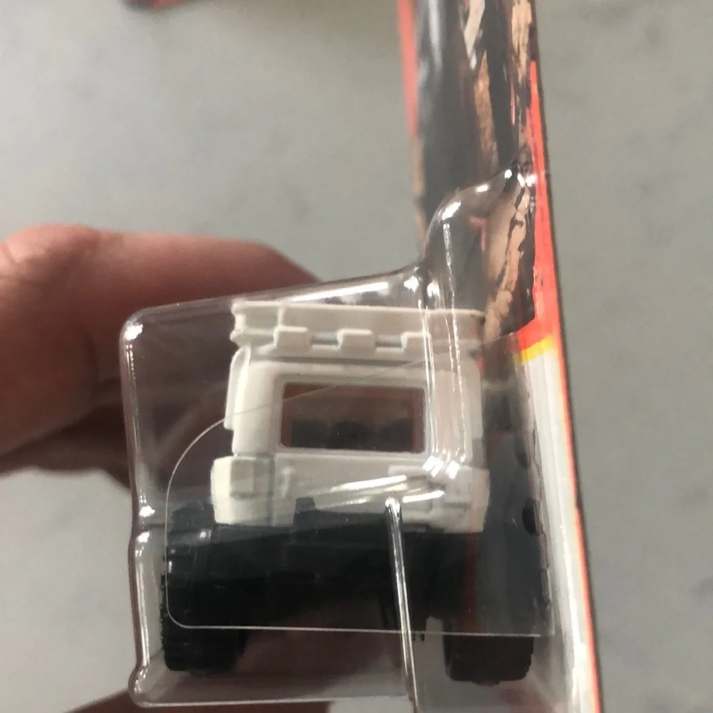 Matchbox Jeep Wrangler Superlift Toy Car - White and Black